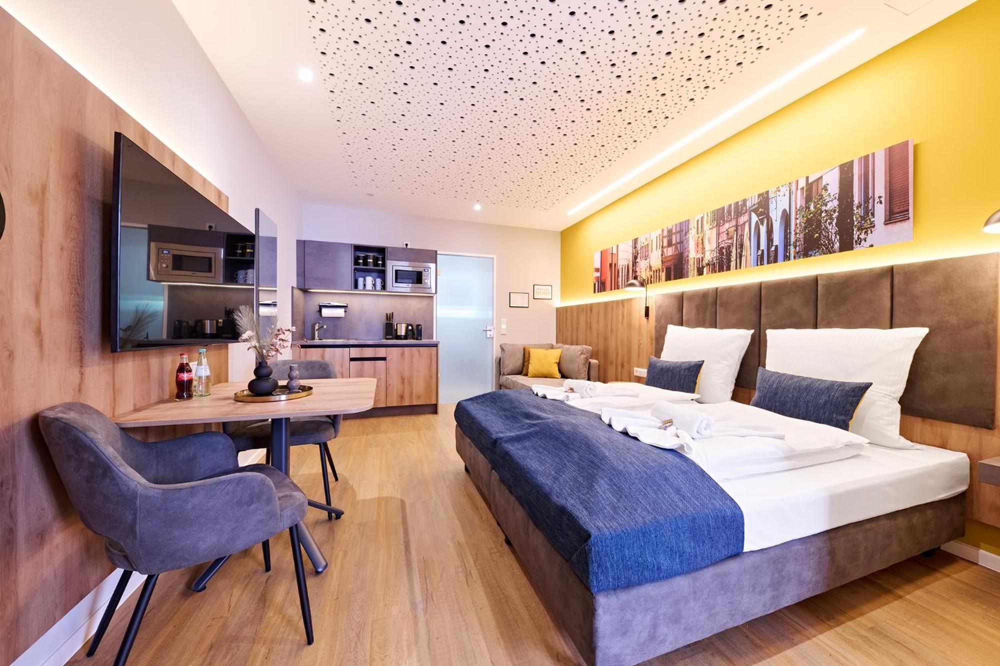 Xzllenz Traum Studio-Apartment, Frei-Parken, U-Bahn, Kueche 뉘른베르크 외부 사진