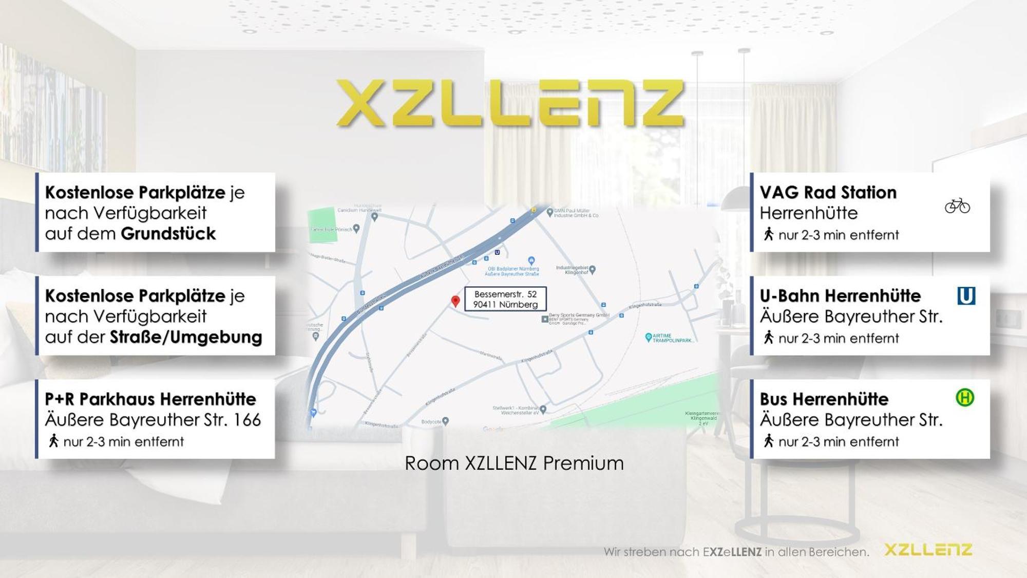 Xzllenz Traum Studio-Apartment, Frei-Parken, U-Bahn, Kueche 뉘른베르크 외부 사진